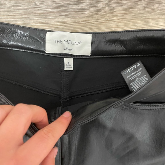 Aritzia Melina leather pants - Picture 3 of 3
